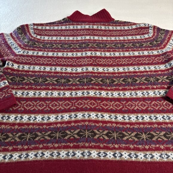 Cabela's Women's Full Zip LambsWool ￼Cardigan Sweater Size 2XLarge - Picture 8 of 8